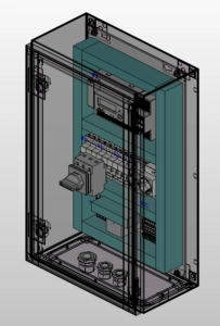 Elektromos szekrény tervezés