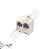 Telefon osztó TS17-2 telefon 1be 2ki (anya-anya) 1902