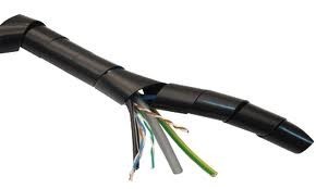 Tracon KSPI-8N vezetékösszefogó szalagspirál fehér 1205