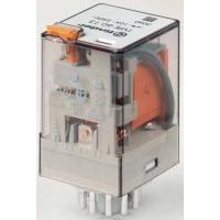 Finder 60.12.9.024.0040 24VDC 10A relé 8pol. 1208