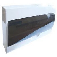 Tracon EDFK-18/1 lakáselosztó 18m átlátszó ajtóval 1411