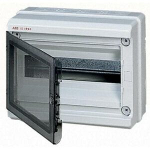 ABB 12752 lakáselosztó 12m IP65 átlátszó ajtóval 1203