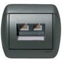 Leg Galea 777395 burkolat 1xRJ11/45 alumínium 1902