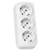 Legrand 782418 Forix hármas dugalj 3x2P+F 16A/250V IP20 1801