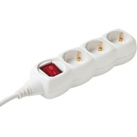 Somogyi hosszabbító kapcs. NV 03K/WH 3-as 1