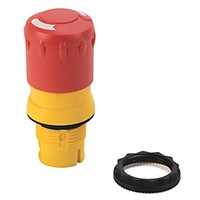 A-B 800FP-MT34 Vész Ki gomb elfordításra kiold 22mm 2309