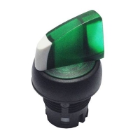 A-B 800FP-LSM33 világítós kapcsoló fej zöld 1-0-2  2212