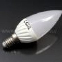 Del 1140 E14 3W 3000K gyertya LED izzó 320lm 1501