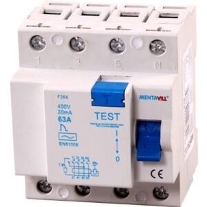 Mentavill 423060 4p 40A 300mA AC oszt. Fi relé 1408