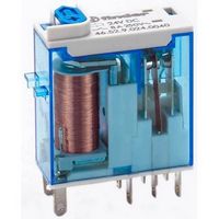 Finder 46.52.9.024.0040 Relé 24V DC 2vál. 8A nyomó.+ret. 1902