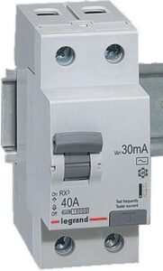 Legrand 402037 Fi relé 2p 40A 30mA A oszt. 1801