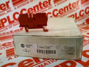 A-B 1492-L3-RE Rugós Sorkapocs 2.5mm2 piros 2004