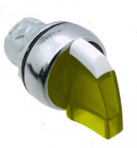 A-B 800FP-LSR35 világítós kapcs. fej Sárga 1-0-2 JV