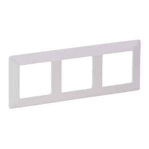 Legrand Valena Life 754003 3-as  keret fehér 1807