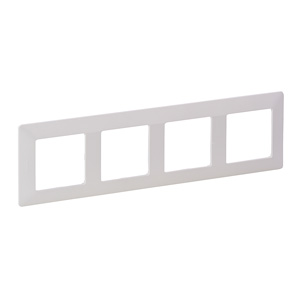 Legrand Valena Life 754004 4-es  keret fehér 1801
