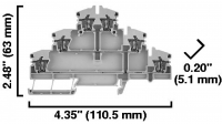 A-B1492-LTF3 szürke emeletes sorkapocs 2