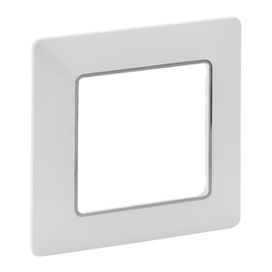 Legrand Valena Life 754031 1-es  keret fehér-króm 1701