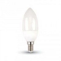 V-TAC E14 6W 4000K Led gyertya izzó 470lm DAY WHITE 1705