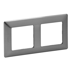 Legrand Valena Life 754152 2-es  keret inox 1703
