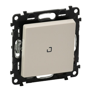 Valena Life egypólusú kapcsoló ellenõrzõfénnyel 10 AX elefántcsont