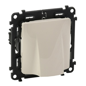 Valena Life kábelkivezetõ sorkapocs nélkül elefántcsont