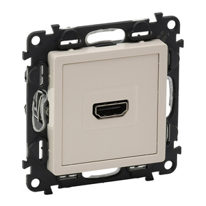 Valena Life HDMI 1.3 típusú csatlakozóaljzat elefántcsont