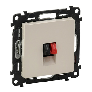 Valena Life hangszóró-csatlakozóaljzat (2 kivezetéssel) elefántcsont