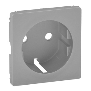 Valena Life 2P+F csatlakozóaljzat felújításokhoz burkolat alumínium