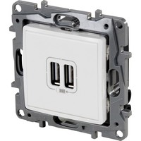Legrang Niloé 764594 Kettõs USB töltõaljzat fehér 1710