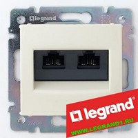 Leg 774139 Valena számítógép alj 2xRJ45 Cat5 csont 1902