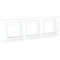 Pro Nova Pk14-3H fehér Hármas keret vizszintes 1902