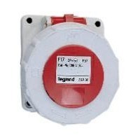 Leg 57663 P17 16A 5P beépithetõ aljzat IP67