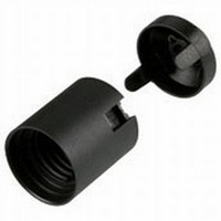 E27 foglalat pattintós mûanyag Fekete 1902