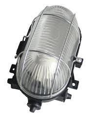 Mentavill 231003 hajólámpa 60W fém rácsos ovális 2012