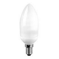 Osram E14 9W 230V Classic burkolt kompakt fénycsõ + 1701