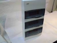 IDE 25852 BV36PT/RR elosztótábla falon kívüli 3 sor/36M 1812