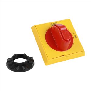 Red-Yellow Door Coupling Handle