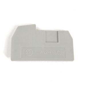IEC End Barrier, 2.5 x 26.4 x 46mm