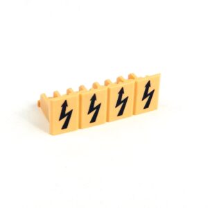 IEC Term Blck 6 mm Warning Plate