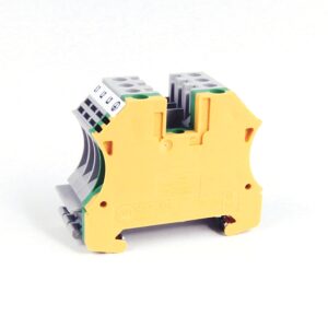 IEC 1-Ckt Feed-Thru Blk Motor Conn 4mm