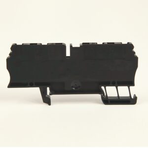 IEC Term Blck Spr Clp Feed-Through Blk
