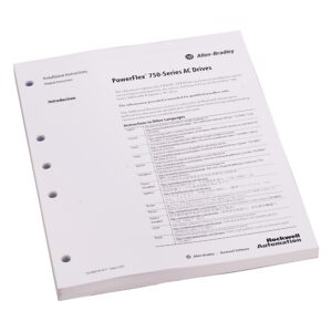 PowerFlex 750 Series Install Publication