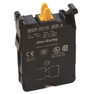 A-B 800F-X01S érintkező nyomóhoz Nyitó Self-Monitoring