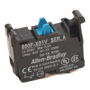 22mm Contact Block 800F PB