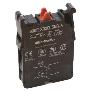 22mm Contact Block 800F PB