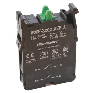 22mm Contact Block 800F PB